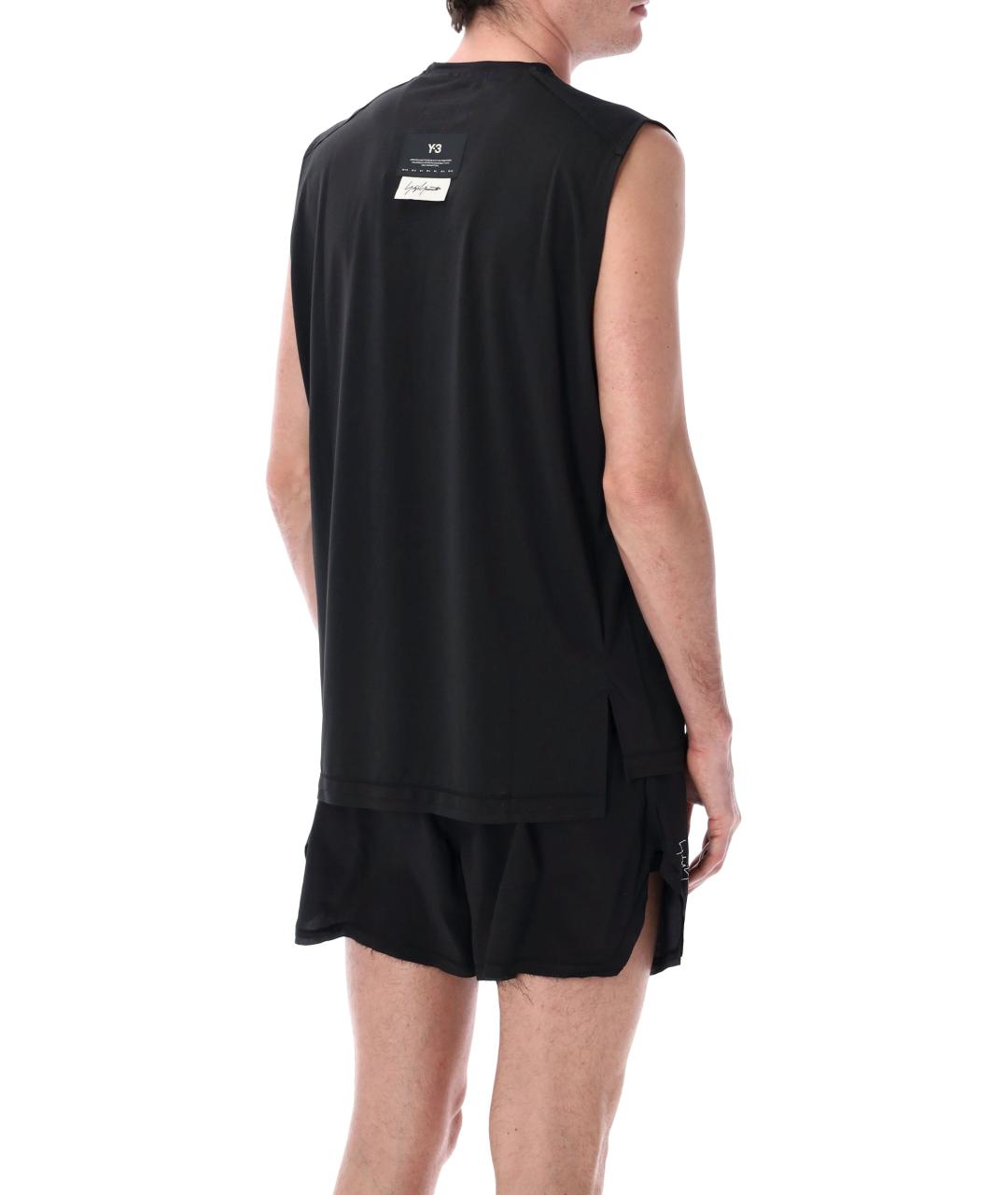 Y-3 Черная майка, фото 2
