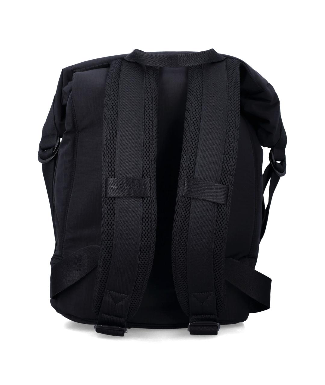 Y-3 Черный синтетический рюкзак, фото 3