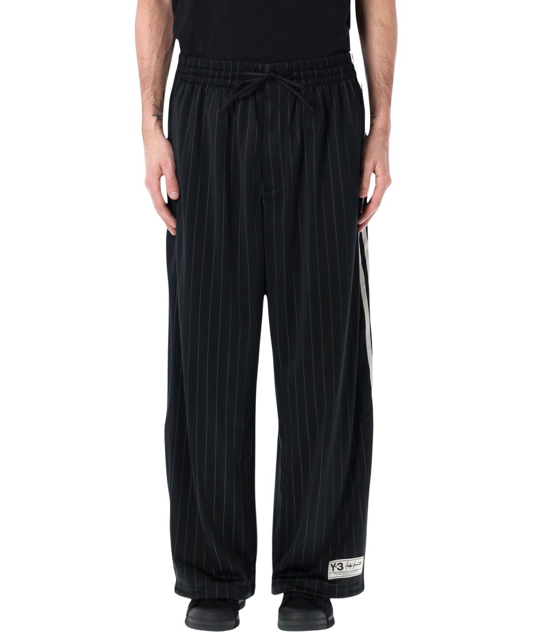 Y-3 Черные полиэстеровые повседневные брюки, фото 1