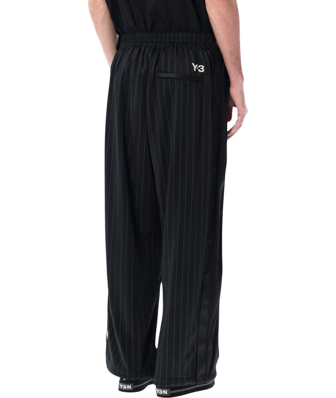 Y-3 Черные полиэстеровые повседневные брюки, фото 2