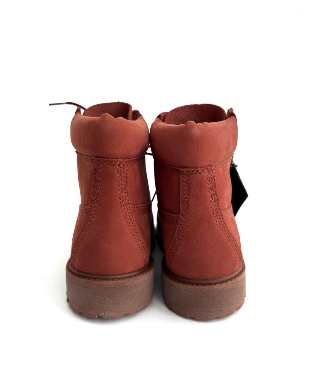 TIMBERLAND Бордовые ботинки, фото 5