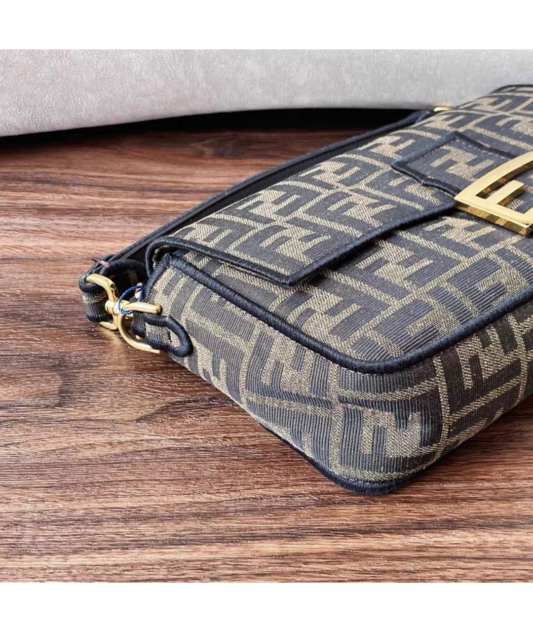 FENDI Коричневая сумка через плечо, фото 6