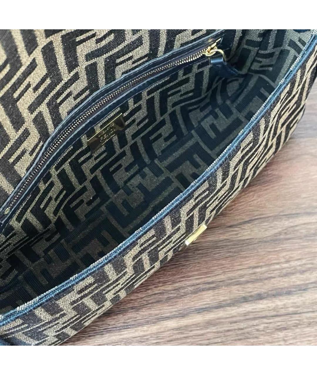 FENDI Коричневая сумка через плечо, фото 8