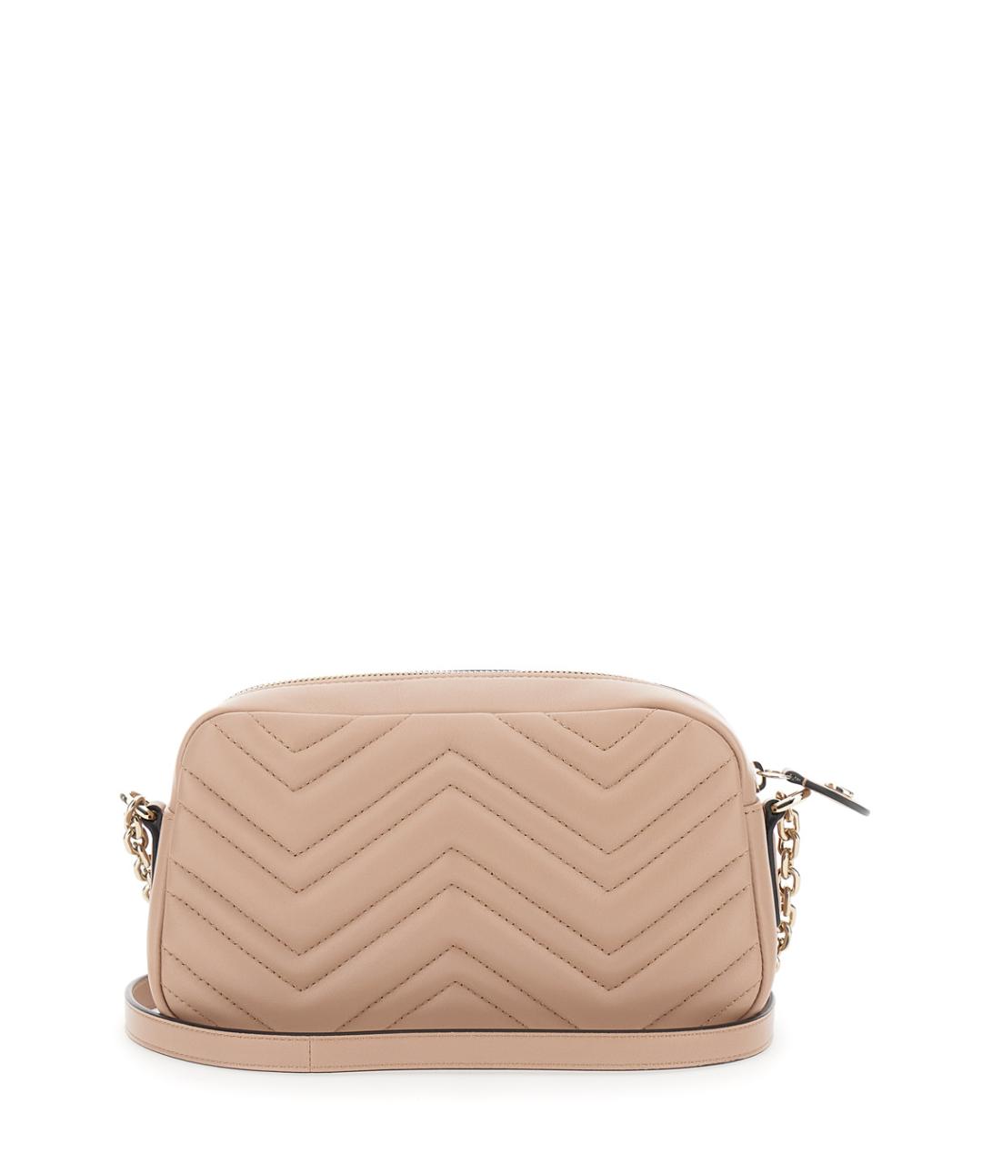 GUCCI Розовая кожаная сумка через плечо, фото 2