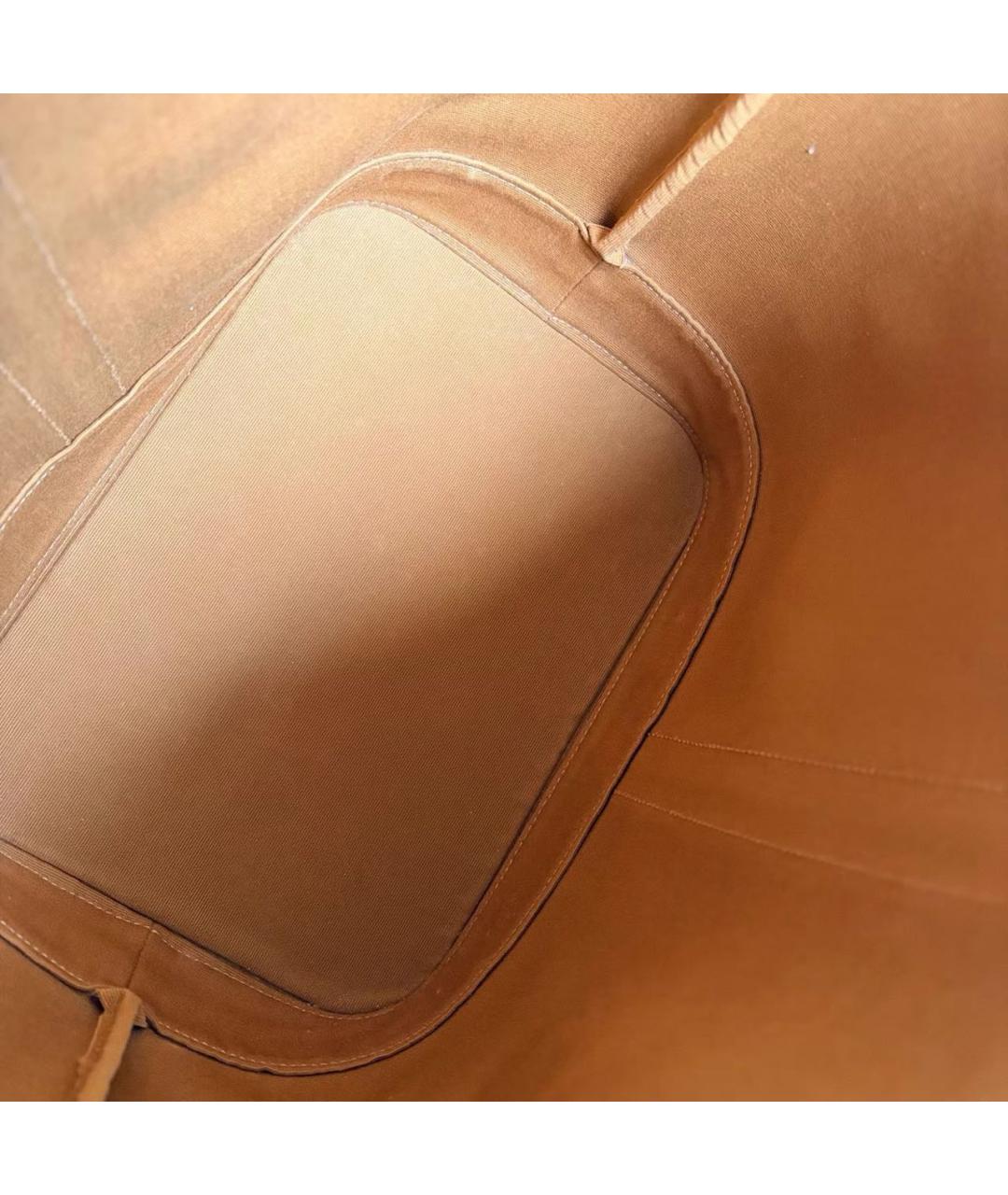 CELINE Коричневая кожаная сумка тоут, фото 7