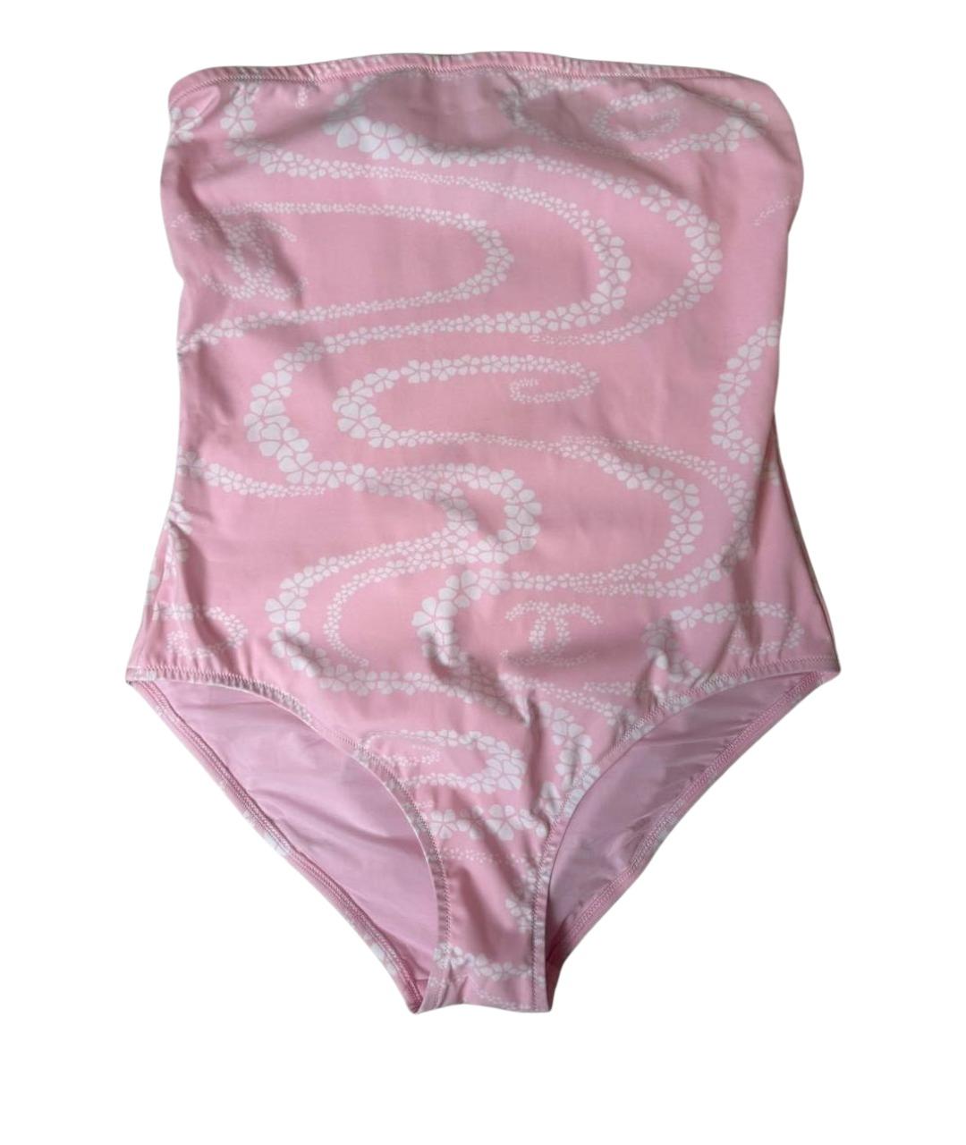 CHANEL Розовый полиамидовый купальник, фото 1