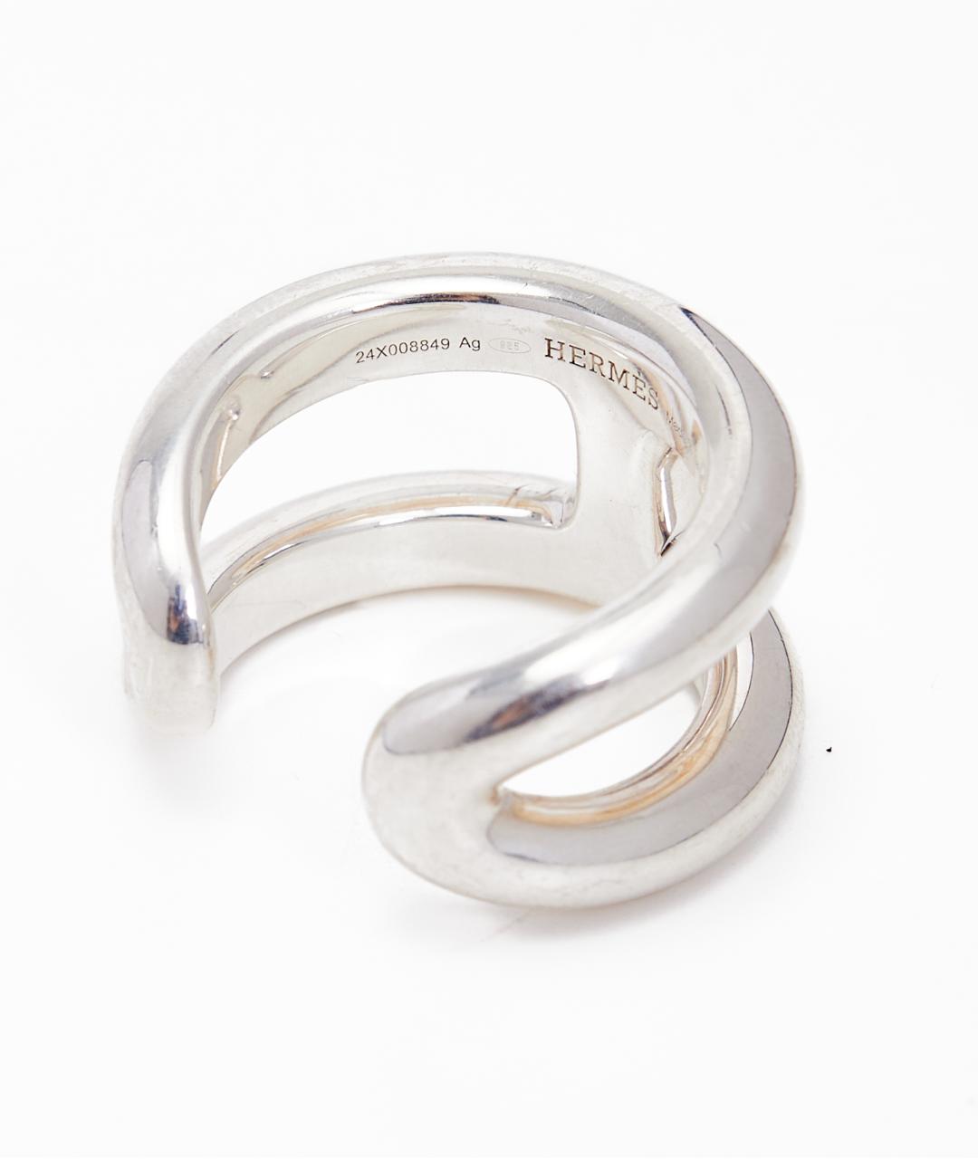 HERMES Серебряное серебряное кольцо, фото 5