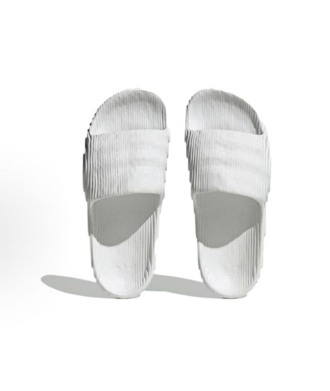 ADIDAS Бирюзовые резиновые шлепанцы, фото 3