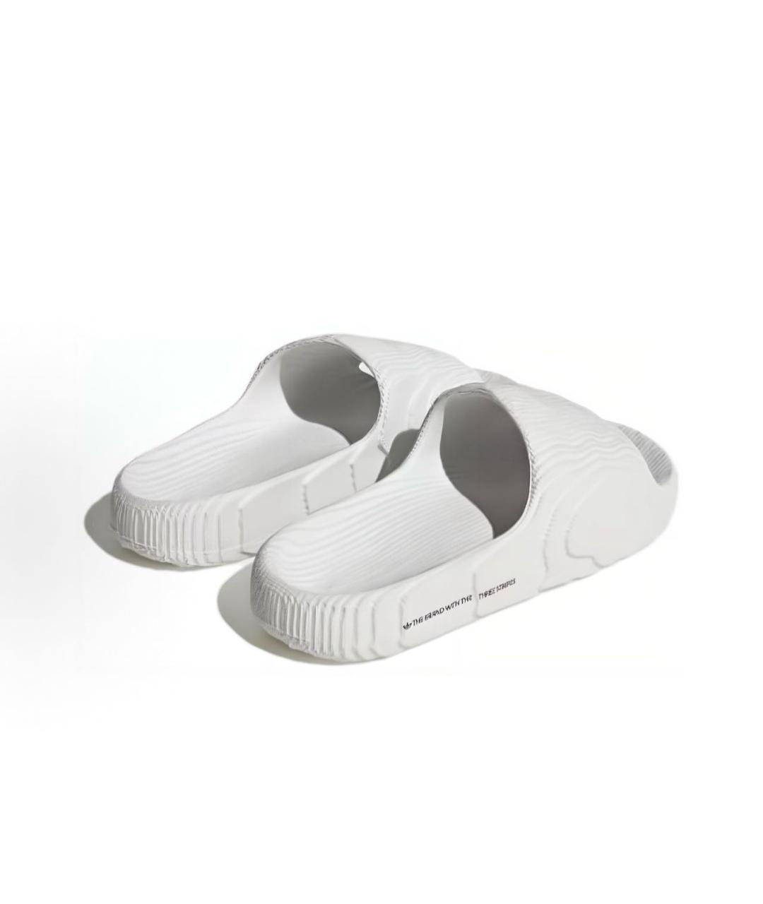 ADIDAS Бирюзовые резиновые шлепанцы, фото 2