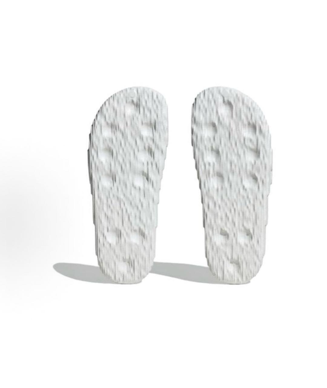 ADIDAS Бирюзовые резиновые шлепанцы, фото 4