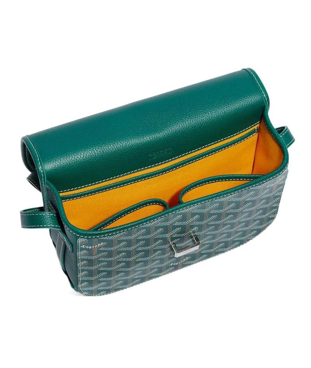 GOYARD Зеленая сумка на плечо, фото 6