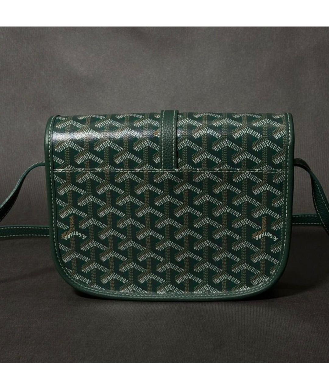 GOYARD Зеленая сумка на плечо, фото 4