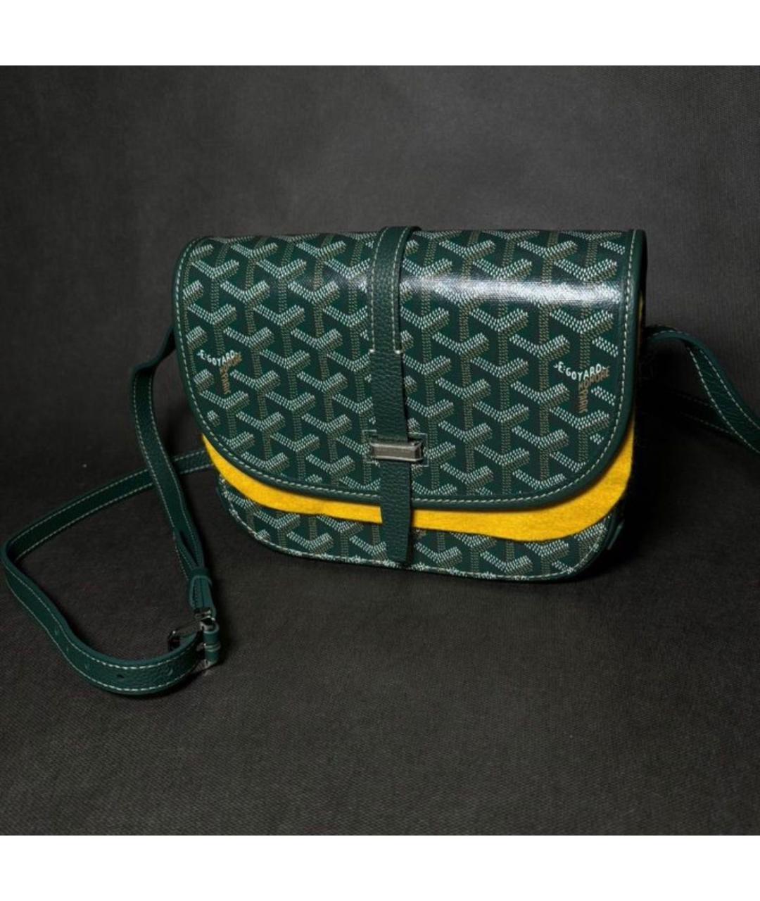 GOYARD Зеленая сумка на плечо, фото 5