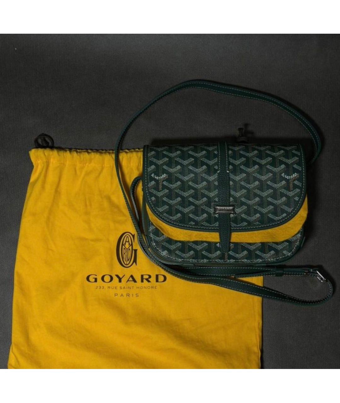 GOYARD Зеленая сумка на плечо, фото 3