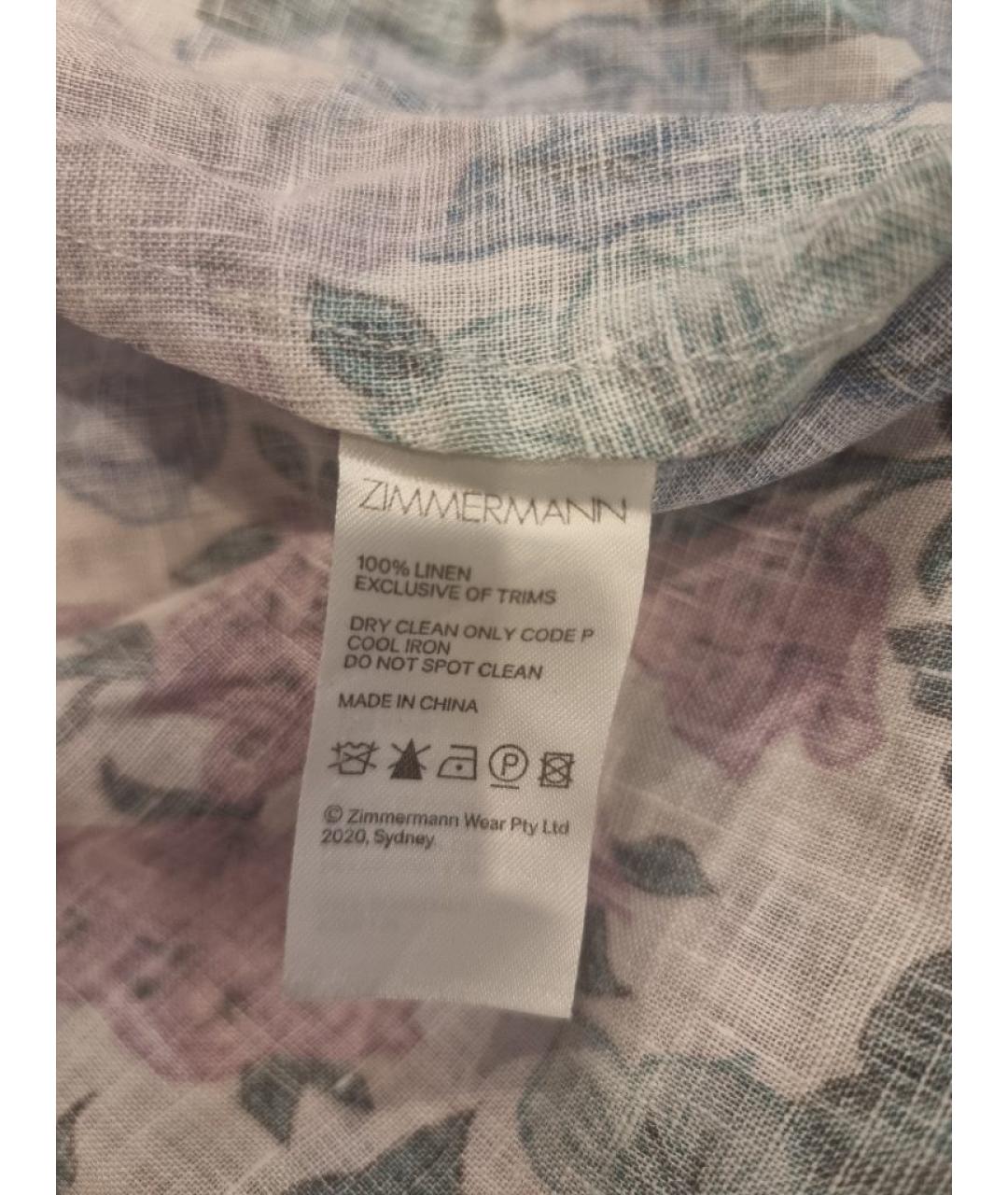 ZIMMERMANN Мульти льняной сарафан, фото 8
