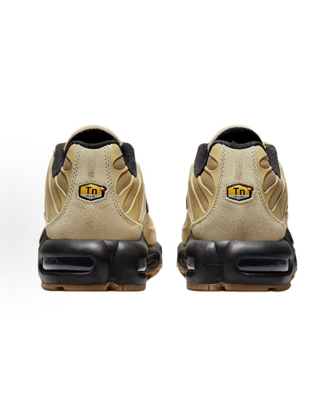 NIKE Горчичные синтетические низкие кроссовки / кеды, фото 4