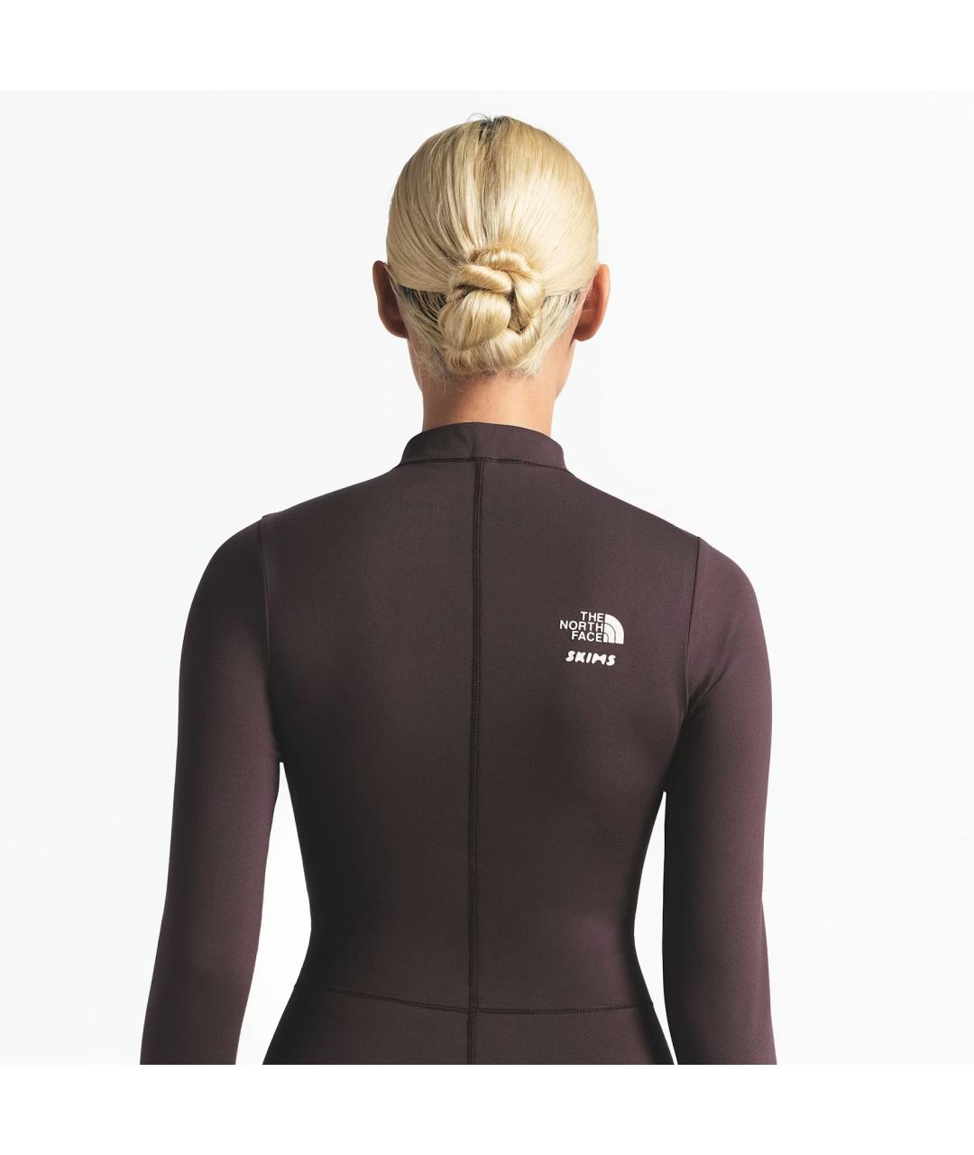 SKIMS Коричневый полиэстеровый комбинезон, фото 5