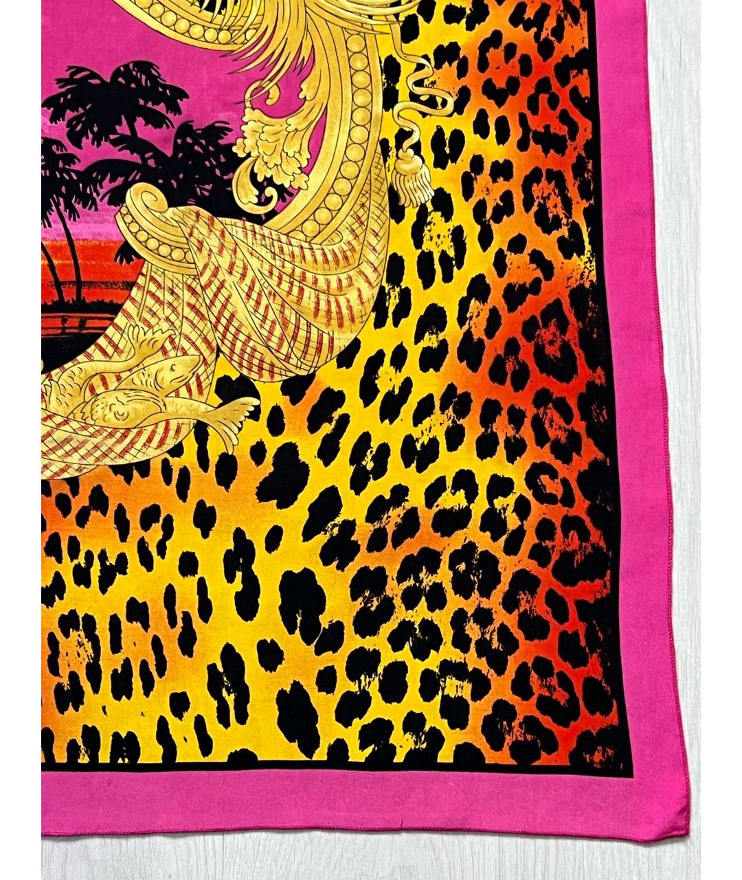 VERSACE Мульти шелковый платок, фото 3