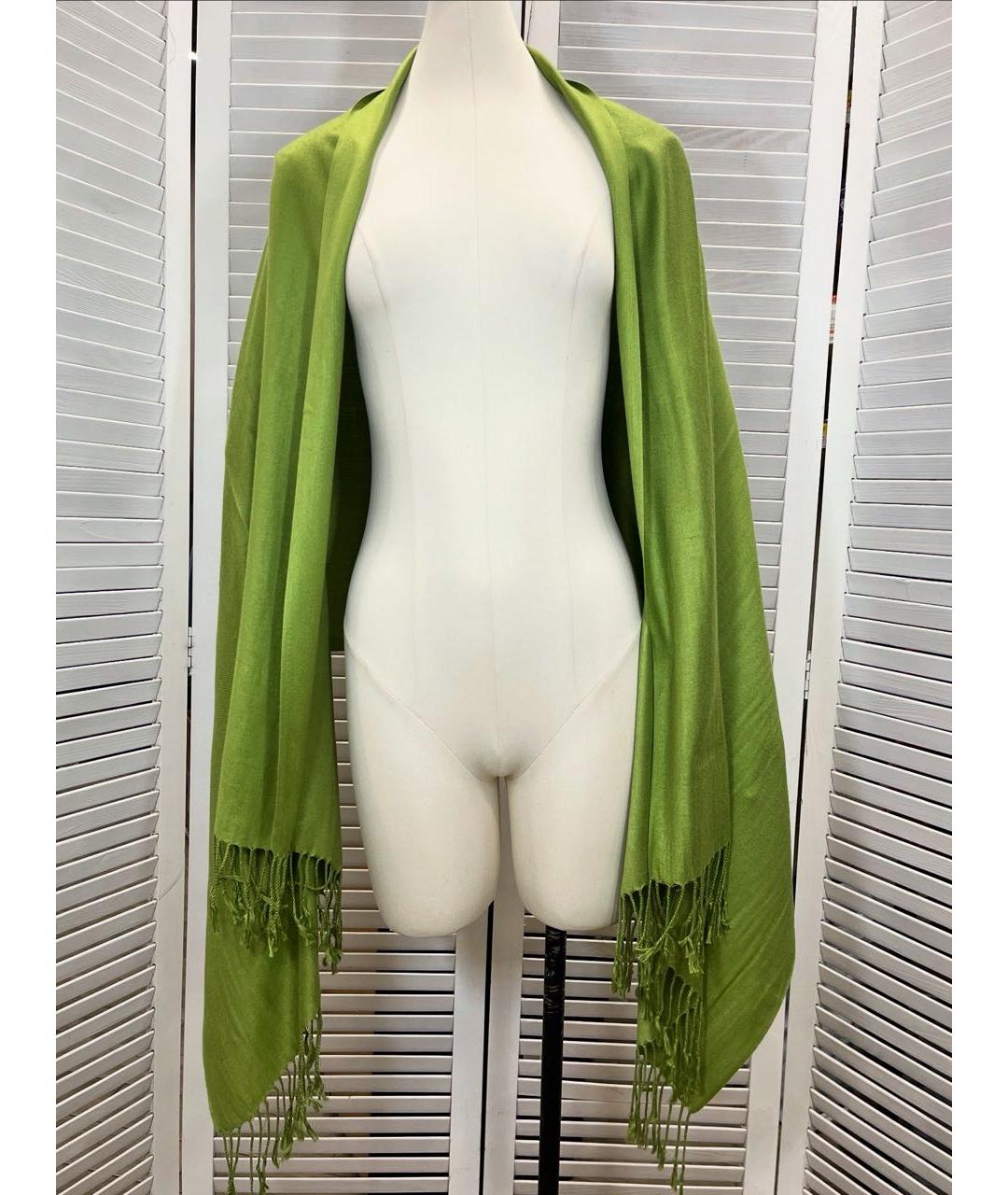 RALPH LAUREN Салатовый шарф, фото 2