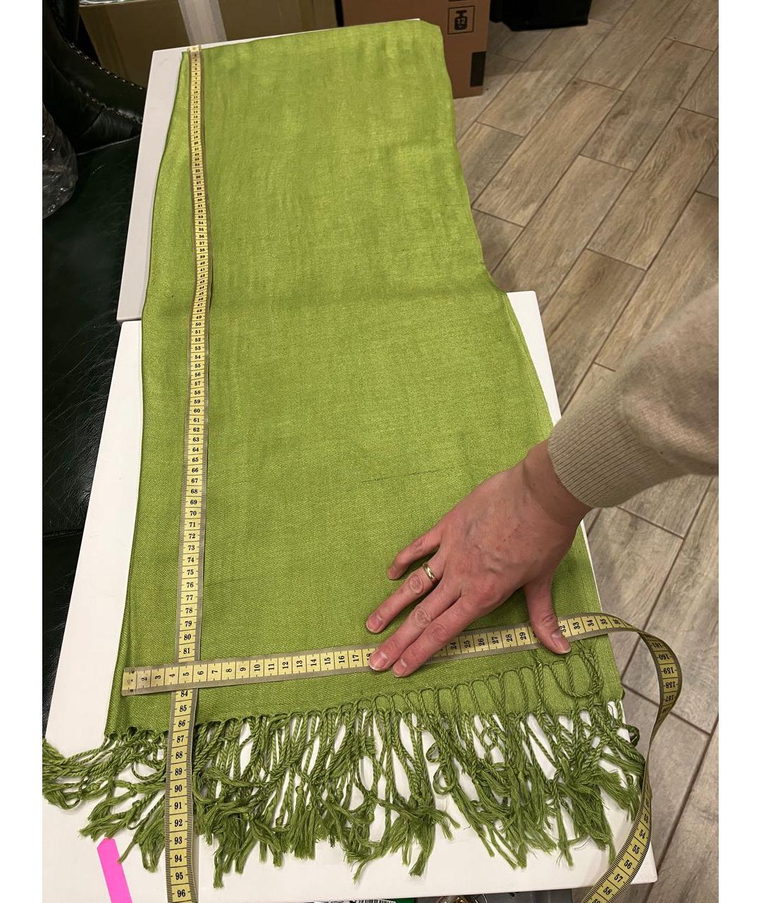 RALPH LAUREN Салатовый шарф, фото 5