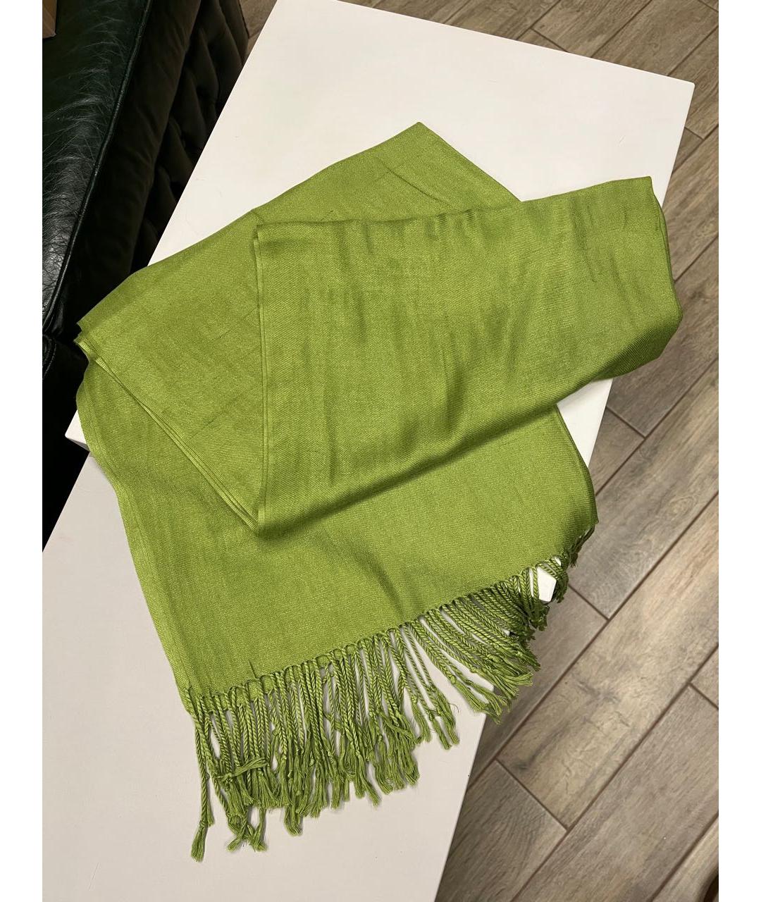 RALPH LAUREN Салатовый шарф, фото 4