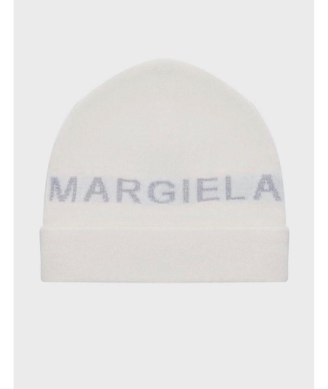 MM6 MAISON MARGIELA Белая шапка, фото 4