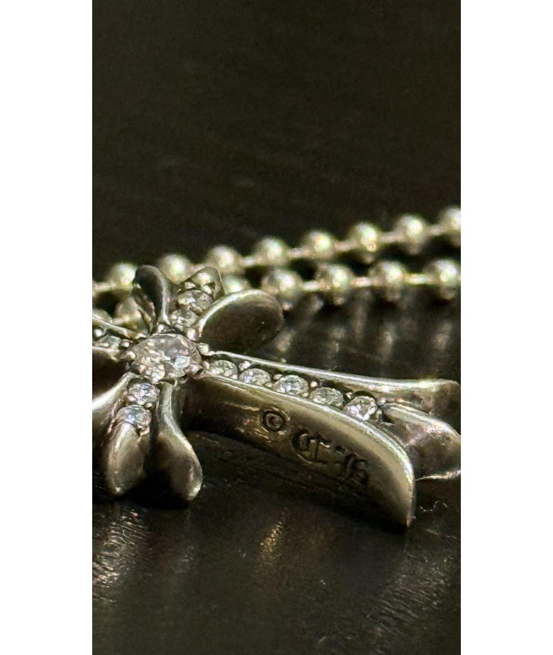 CHROME HEARTS Серебряная серебряная цепочка/подвеска, фото 2