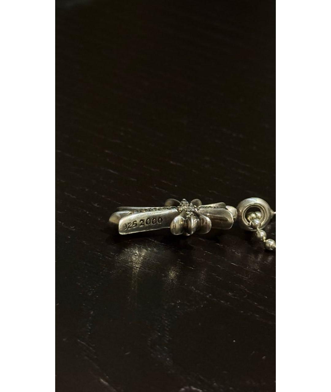 CHROME HEARTS Серебряная серебряная цепочка/подвеска, фото 4