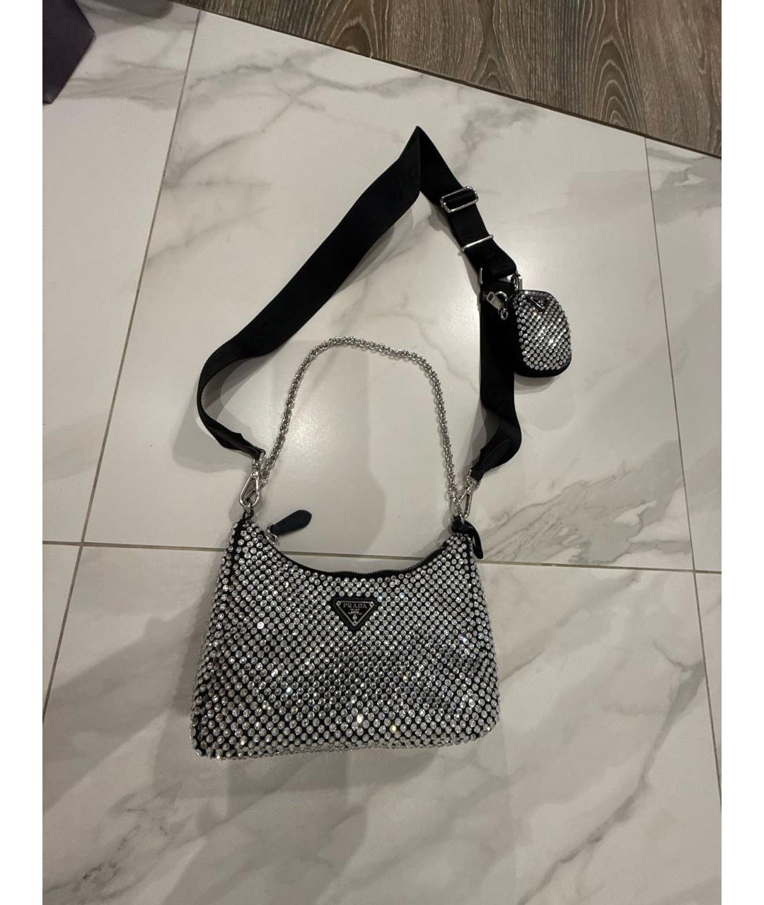 PRADA Черная сумка через плечо, фото 9