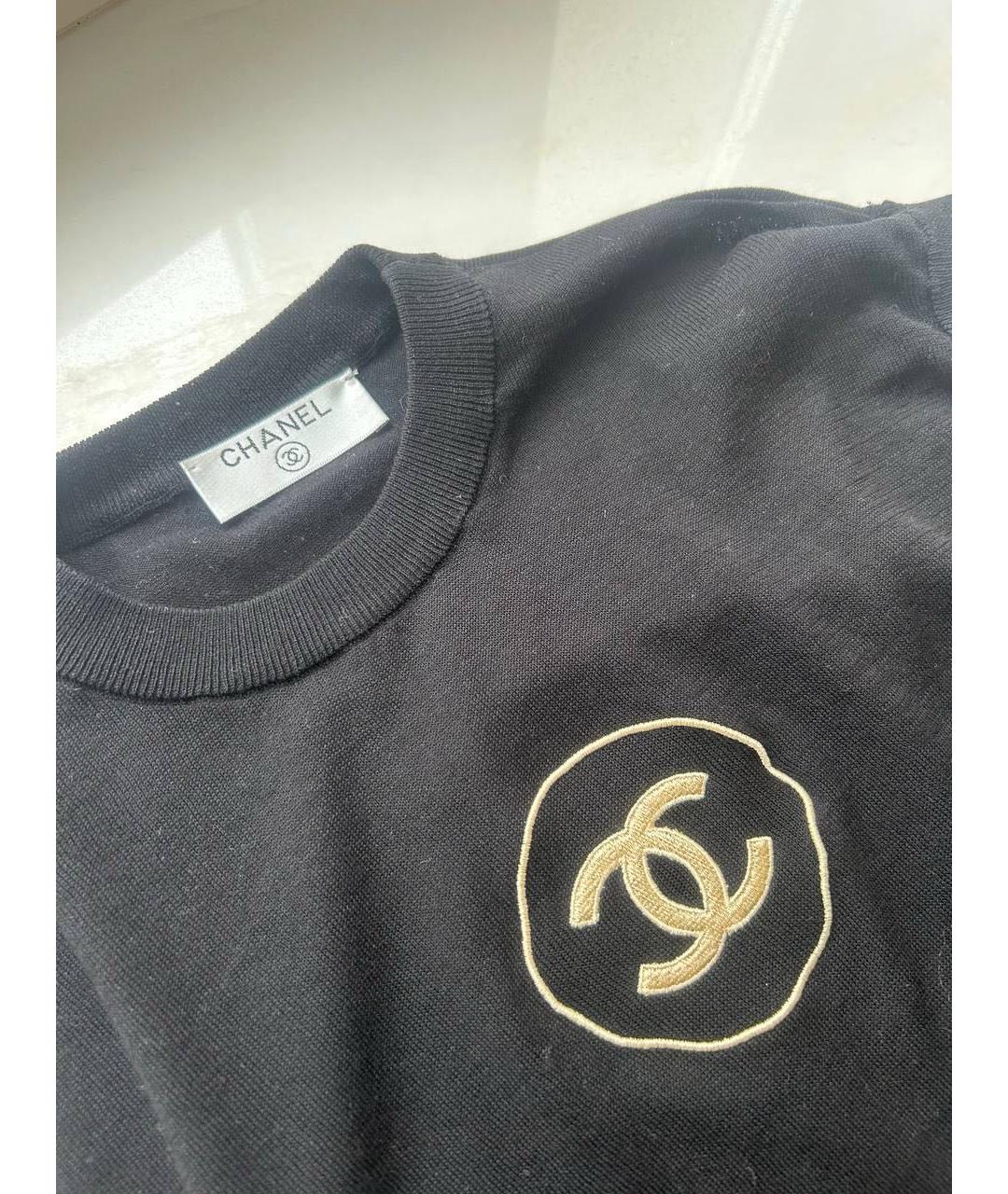 CHANEL Черная шерстяная жилетка, фото 2