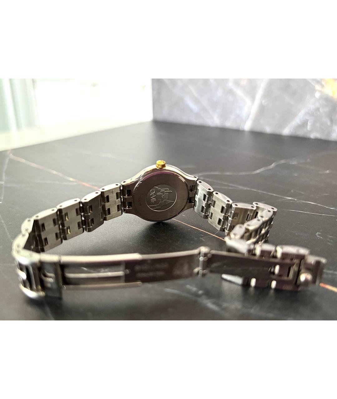 OMEGA Серебряные часы, фото 4