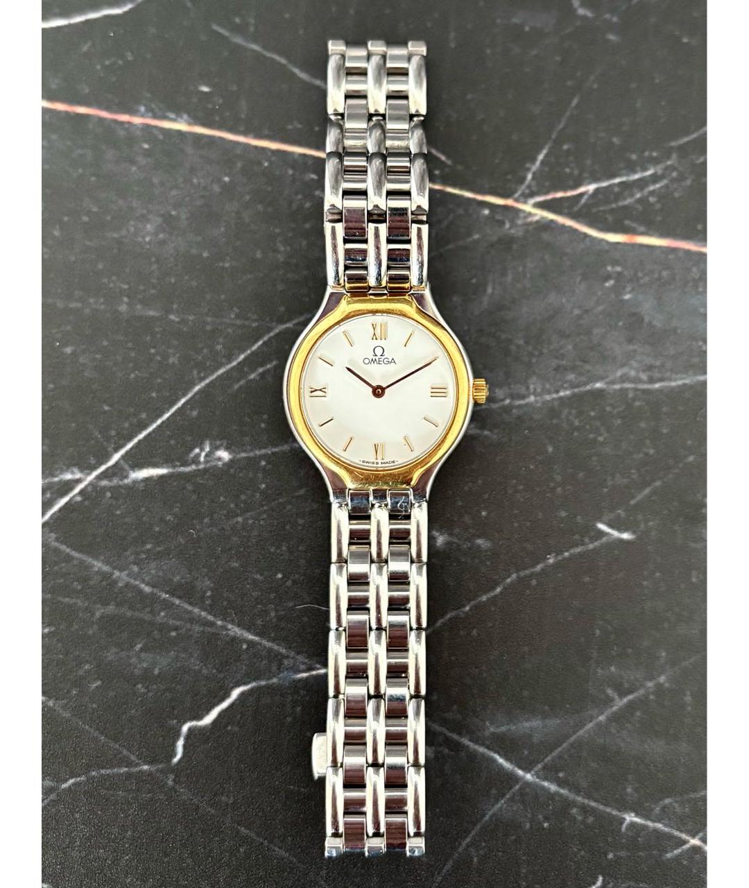 OMEGA Серебряные часы, фото 6