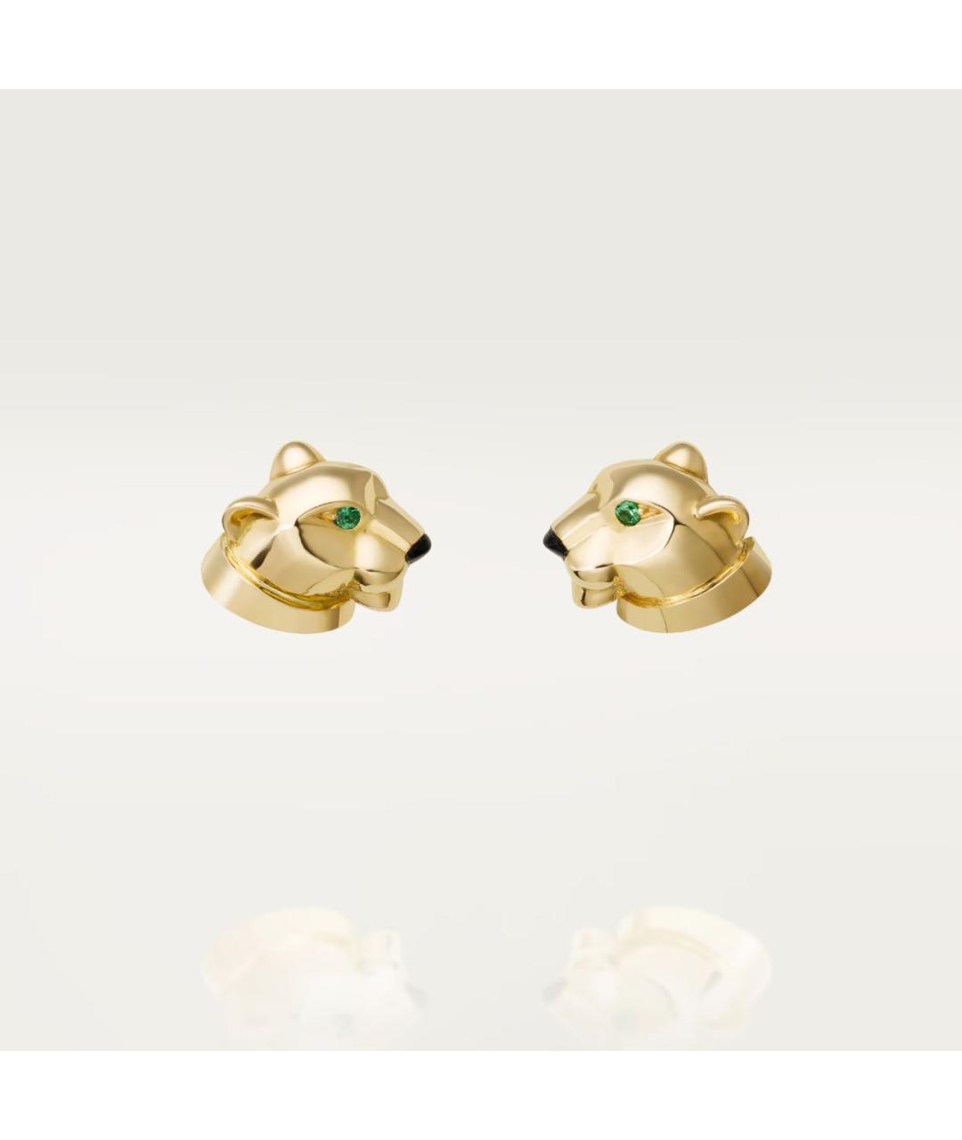 CARTIER Золотые серьги из желтого золота, фото 5