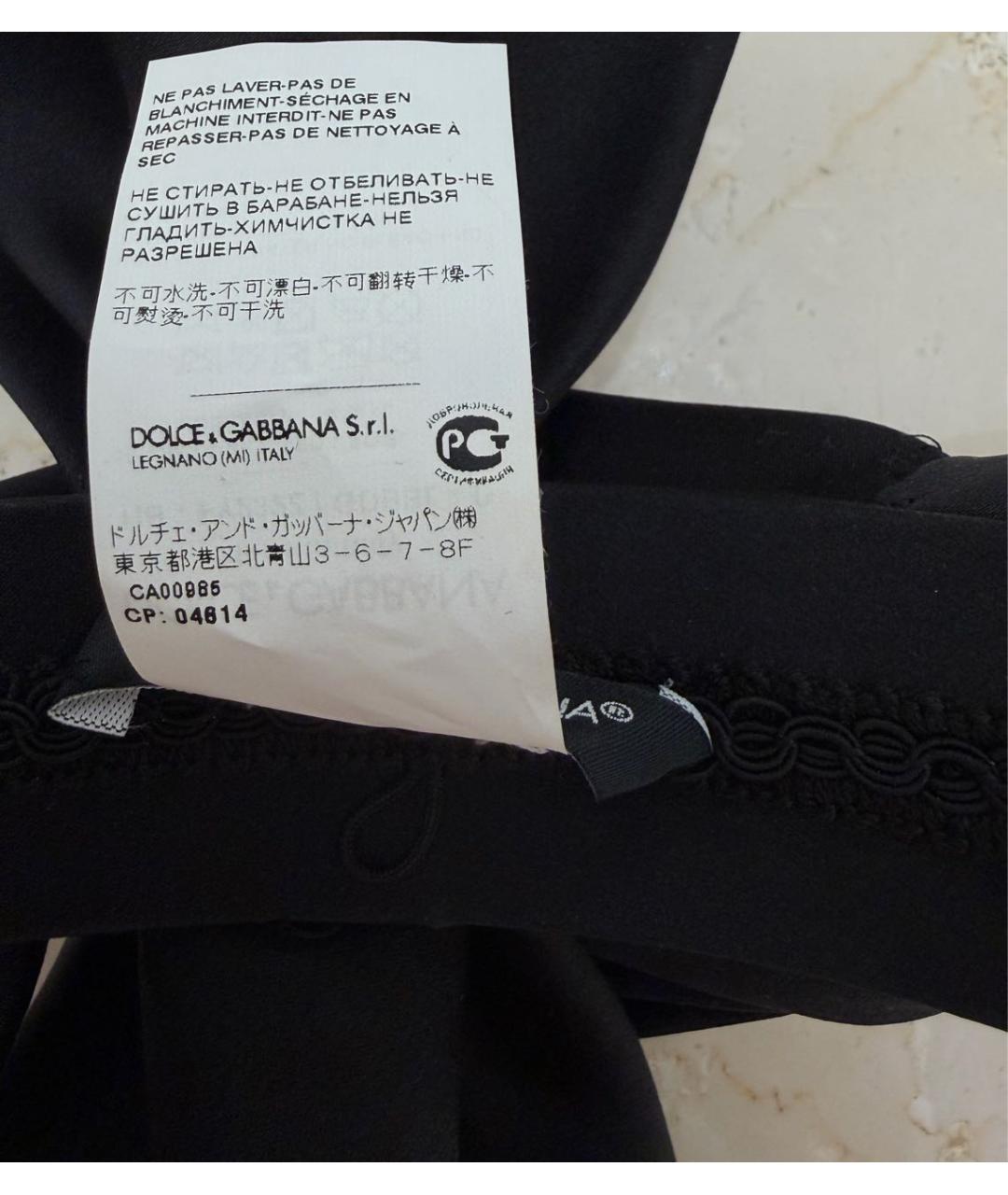 DOLCE&GABBANA Черный ободок, фото 5