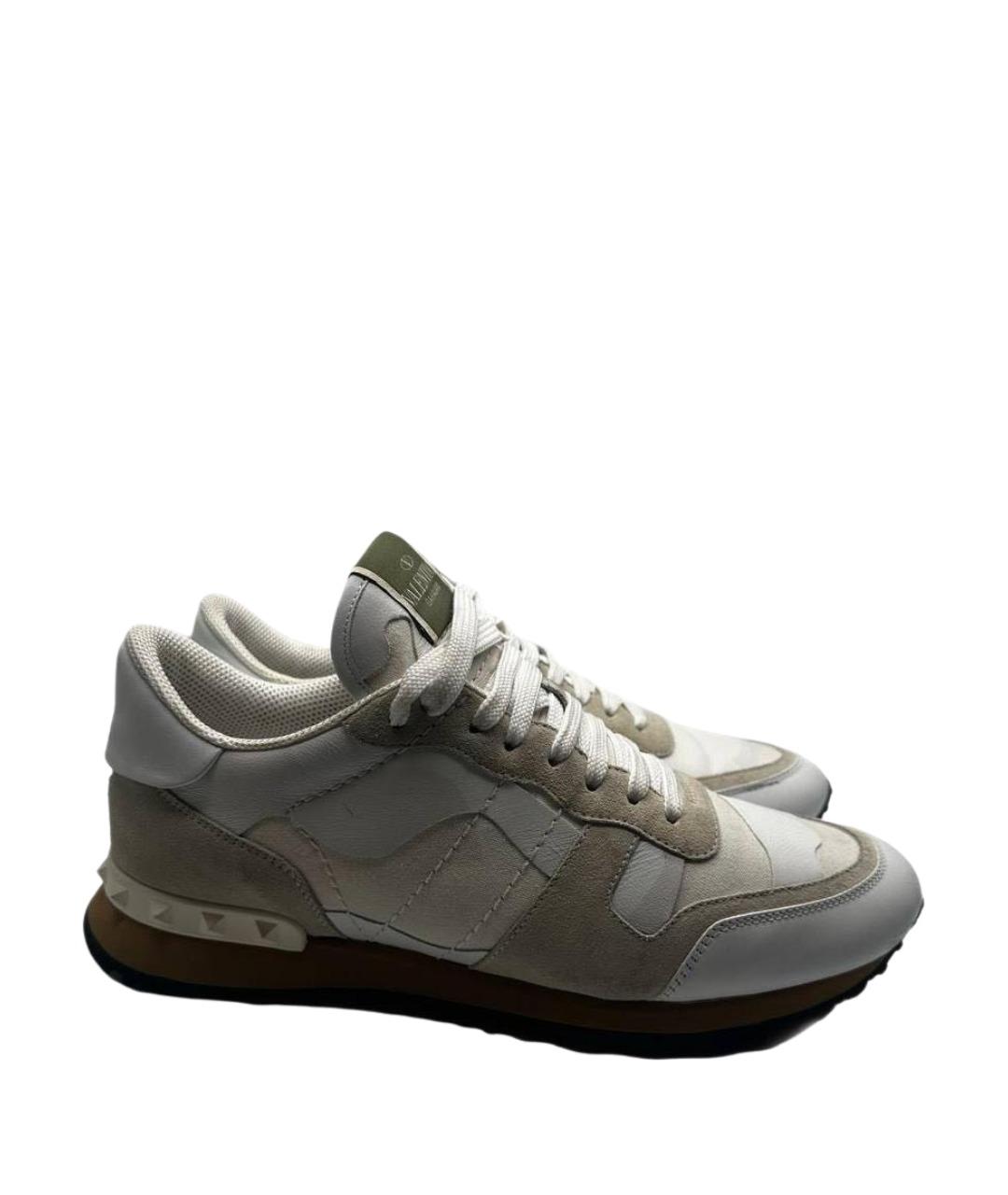 VALENTINO Белые низкие кроссовки / кеды, фото 1