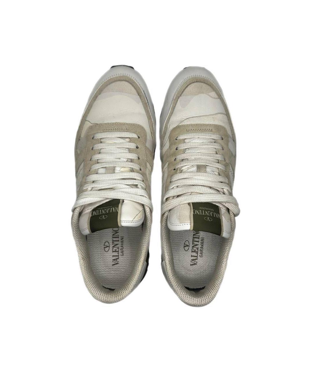 VALENTINO Белые низкие кроссовки / кеды, фото 3
