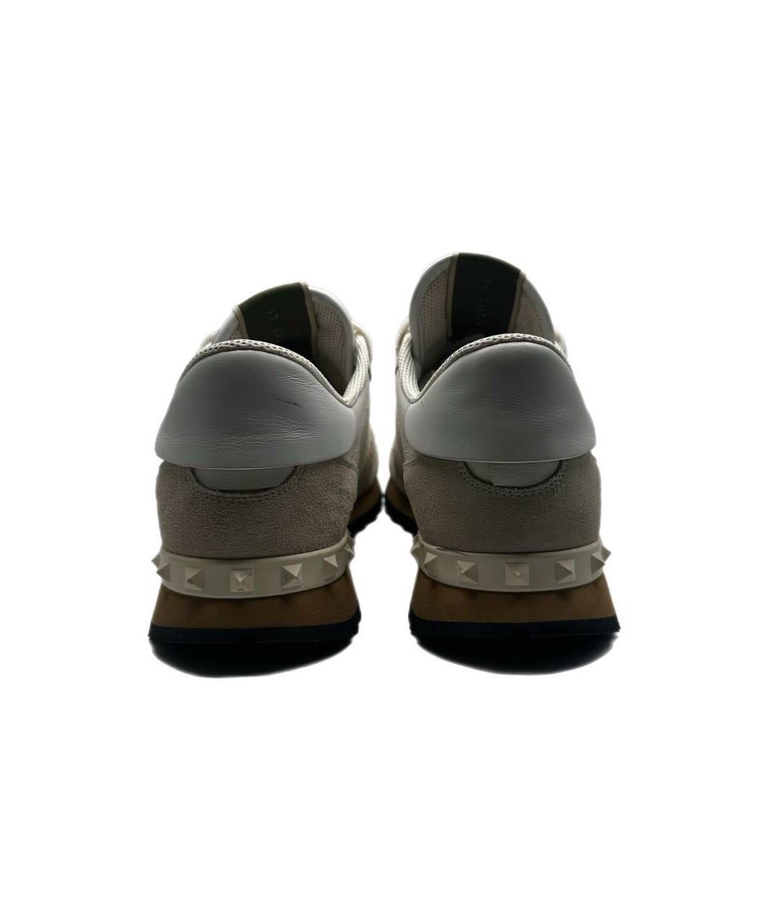 VALENTINO Белые низкие кроссовки / кеды, фото 4