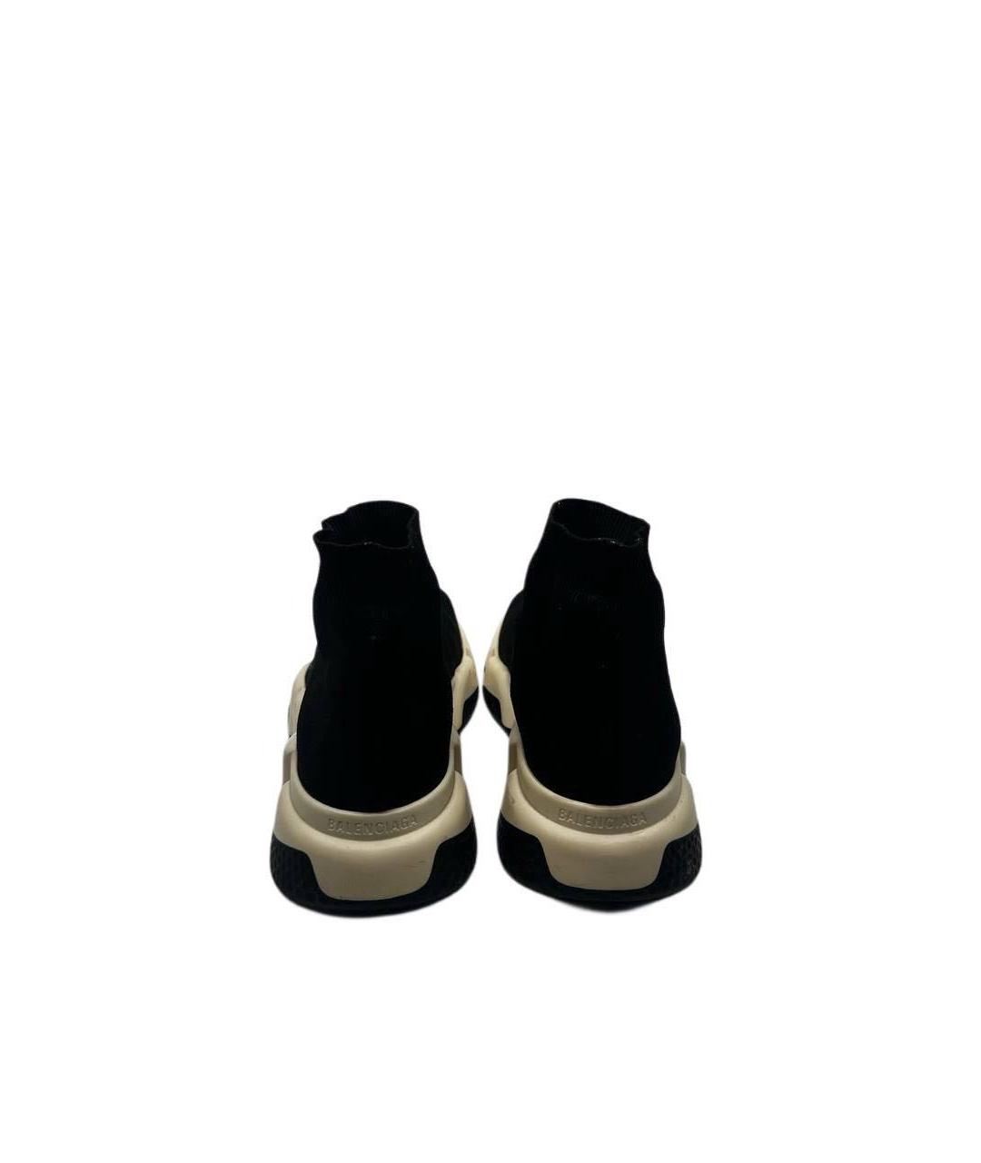 BALENCIAGA Черные высокие кроссовки / кеды, фото 4