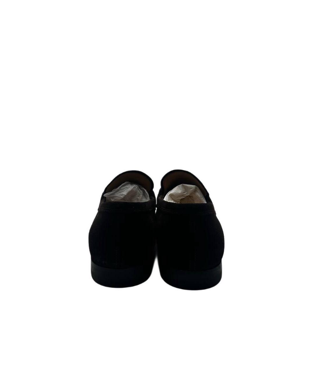 BALLY Черные замшевые лоферы, фото 4