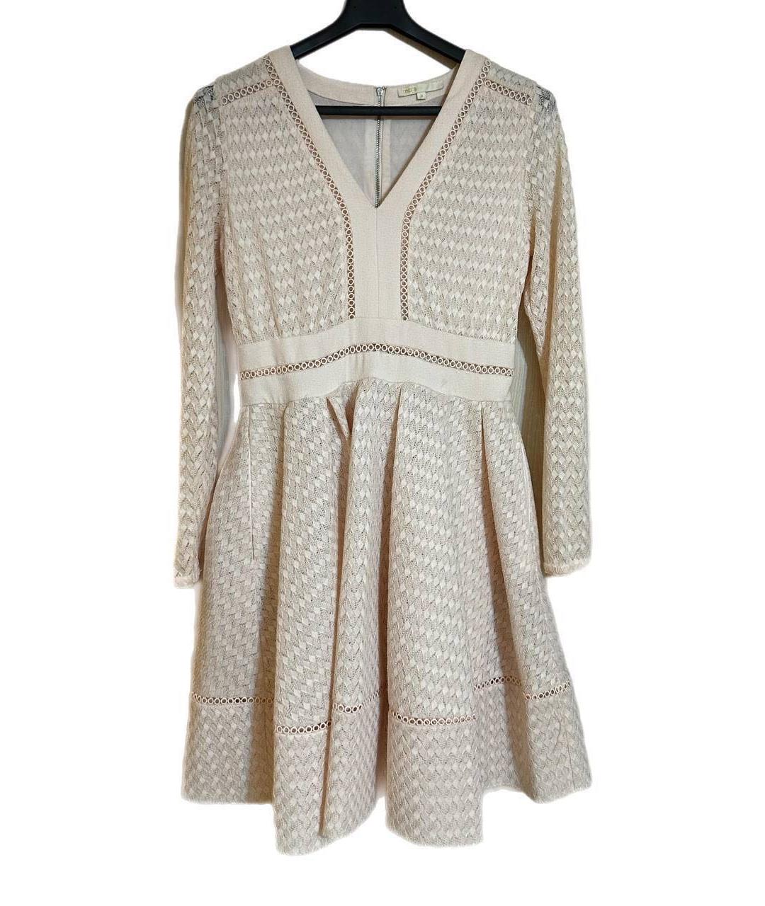 MAJE Бежевое платье, фото 5