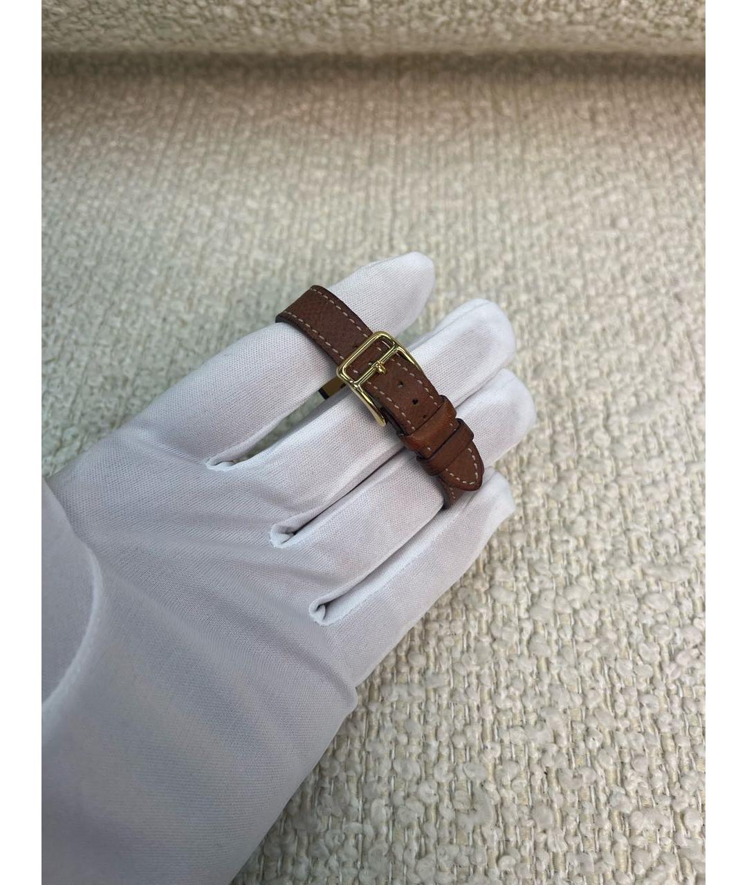 HERMES Золотые часы, фото 8