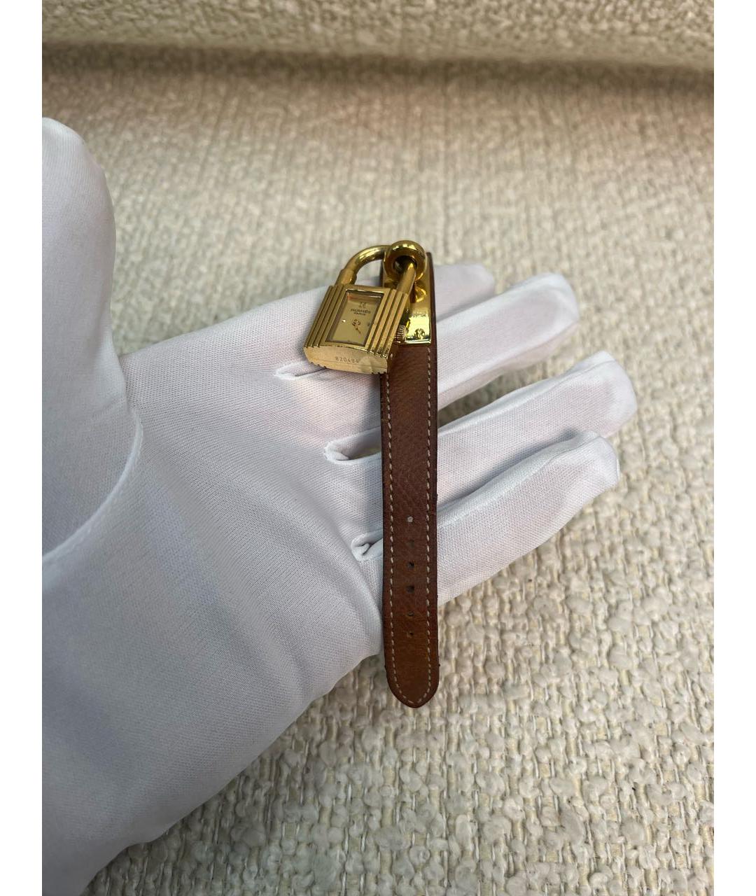 HERMES Золотые часы, фото 6