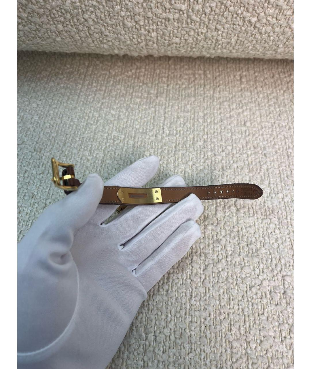 HERMES Золотые часы, фото 3