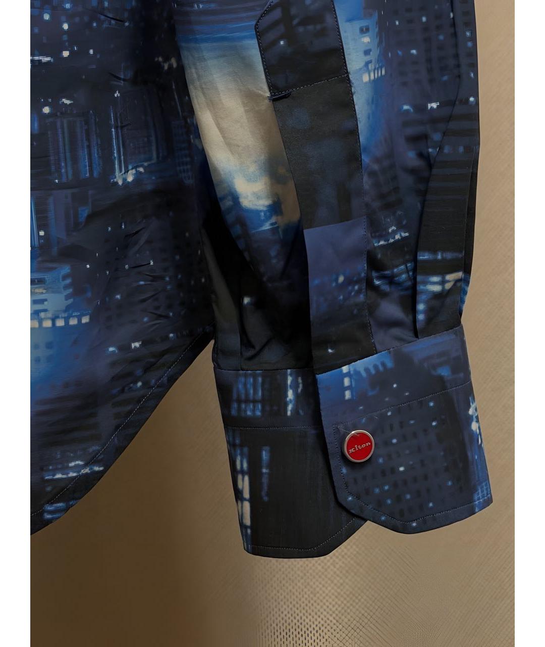 KITON Мульти хлопковая кэжуал рубашка, фото 7