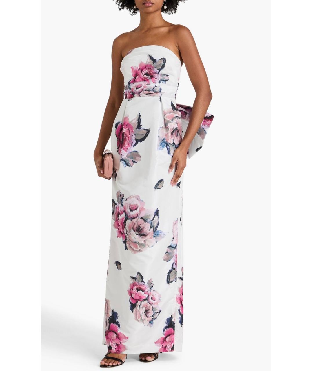 REBECCA VALLANCE Белое полиэстеровое вечернее платье, фото 2