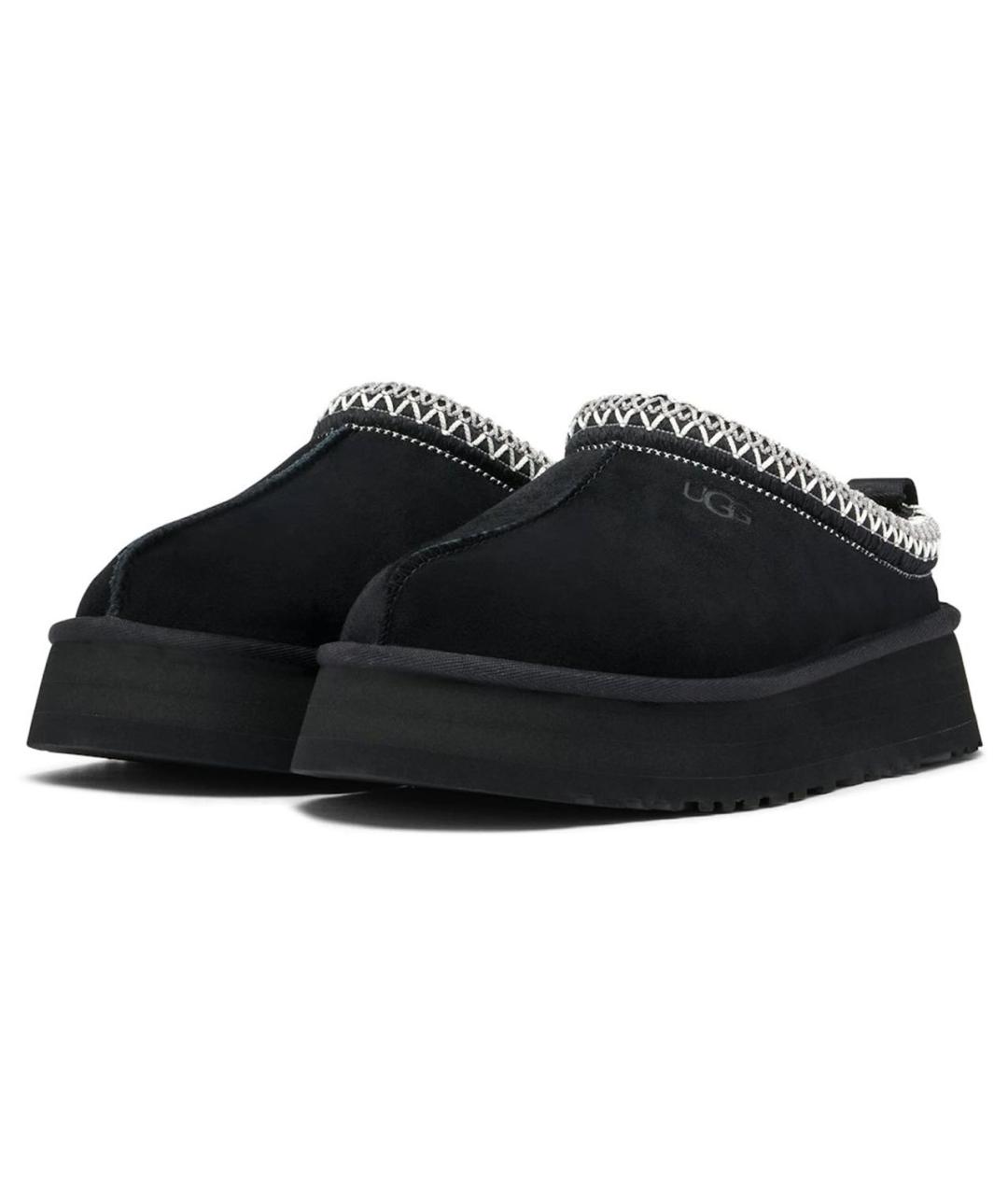 UGG AUSTRALIA Черные замшевые мюли, фото 4