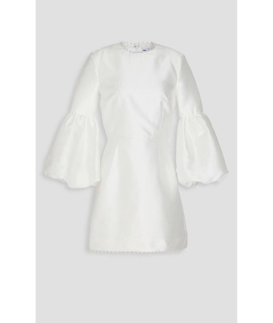 REBECCA VALLANCE Белое полиэстеровое коктейльное платье, фото 7