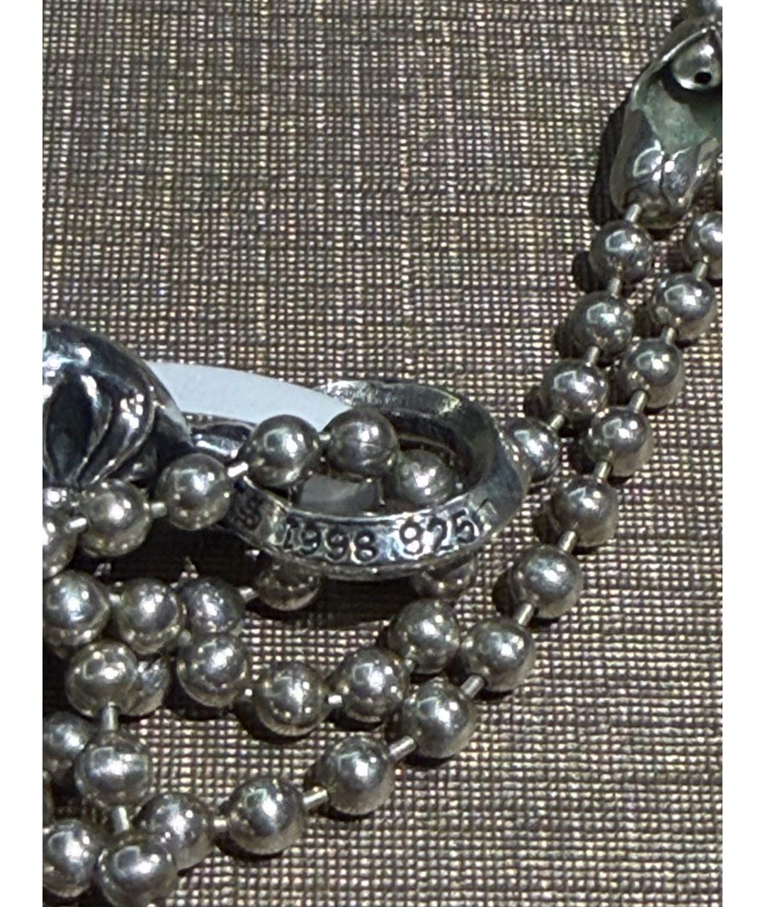 CHROME HEARTS Серебряная серебряная цепочка/подвеска, фото 4