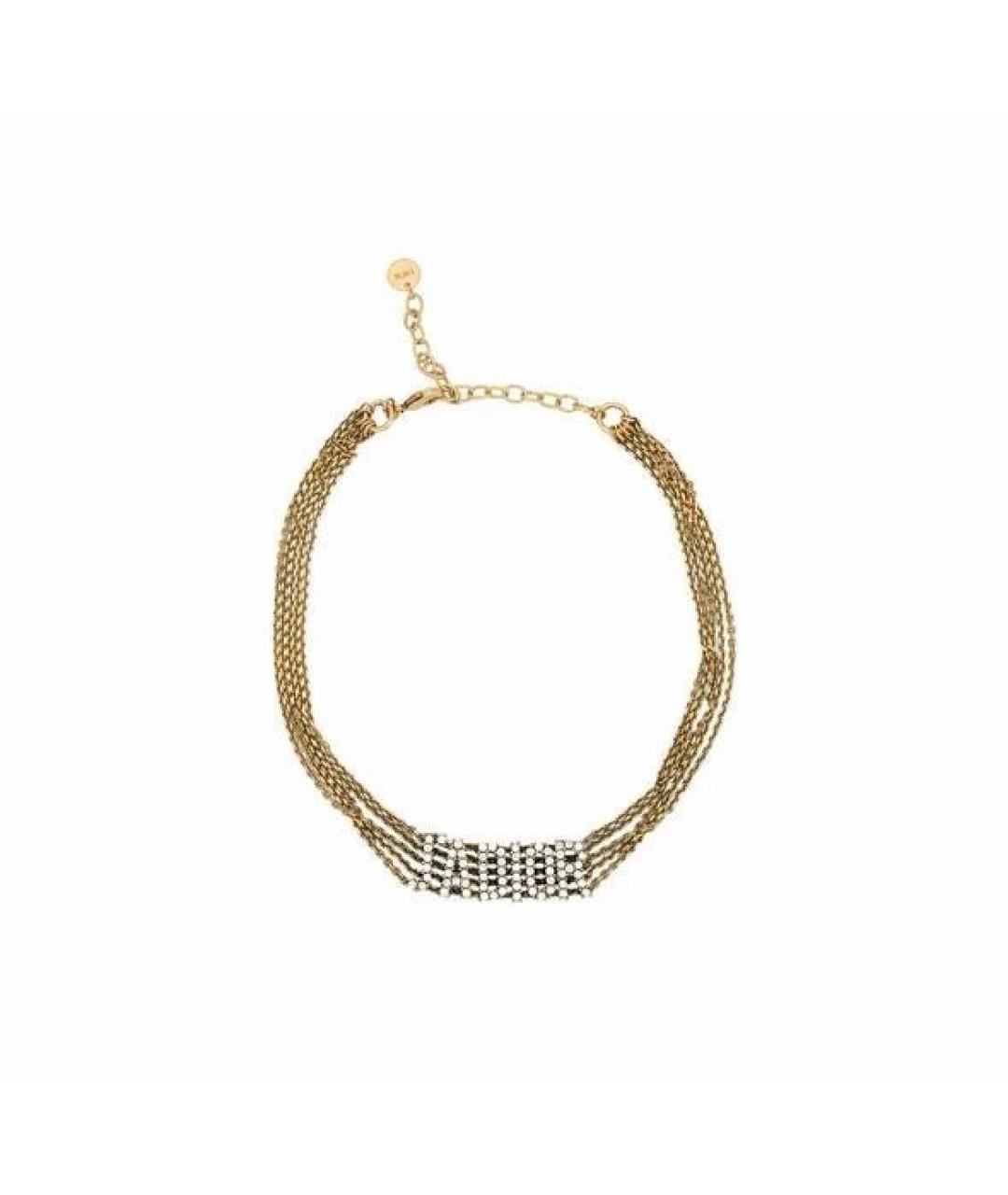 CHRISTIAN DIOR Золотой чокер, фото 5