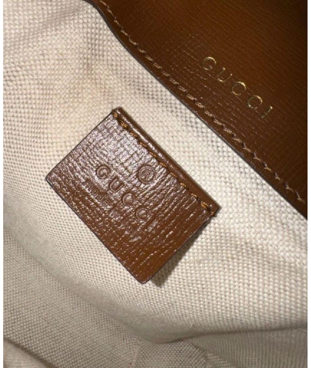 GUCCI Коричневая сумка через плечо, фото 5